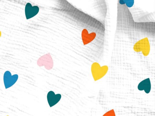 Spalvotos širdelės